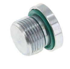 Plug M20 X 1.5 Steel FKM with Internal Hex 400bar (5620.0psi) [2 Pieces]