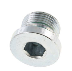 Plug M20 X 1.5 Steel FKM with Internal Hex 400bar (5620.0psi) [2 Pieces]