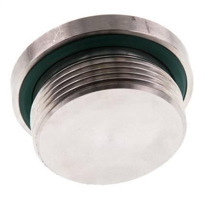 Stopfen M42 X 2 Edelstahl FKM mit Innensechskant 250bar (3512.5psi)