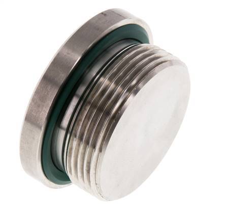 Stopfen M42 X 2 Edelstahl FKM mit Innensechskant 250bar (3512.5psi)