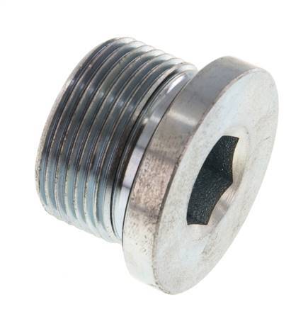 Stopfen M26 X 1.5 Stahl NBR mit Innensechskant 400bar (5620.0psi)