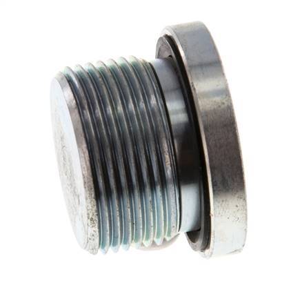 Stopfen M26 X 1.5 Stahl NBR mit Innensechskant 400bar (5620.0psi)