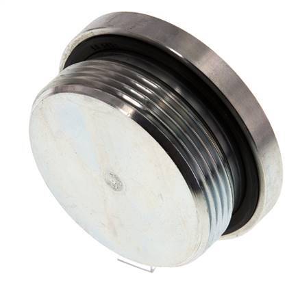 Stopfen M48 X 2 Stahl NBR mit Innensechskant 250bar (3512.5psi)
