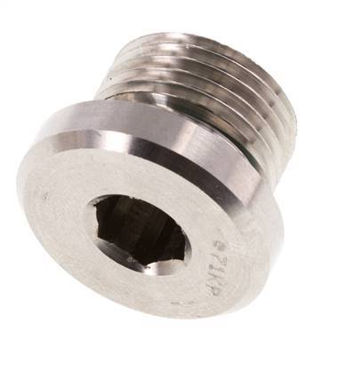 Stecker M18 X 1.5 Edelstahl FKM mit Innensechskant 400bar (5620.0psi)
