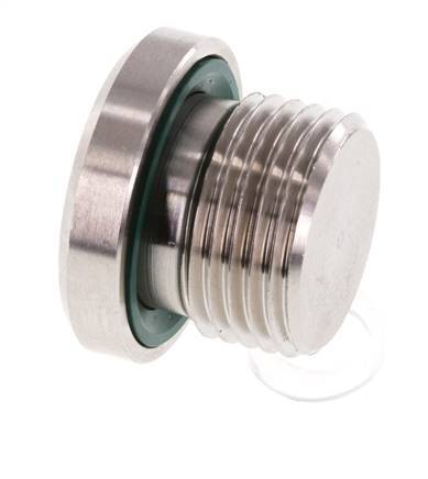 Stecker M18 X 1.5 Edelstahl FKM mit Innensechskant 400bar (5620.0psi)