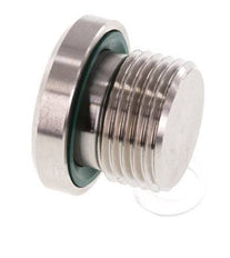 Stecker M18 X 1.5 Edelstahl FKM mit Innensechskant 400bar (5620.0psi)