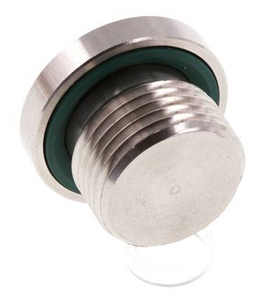 Stecker M18 X 1.5 Edelstahl FKM mit Innensechskant 400bar (5620.0psi)
