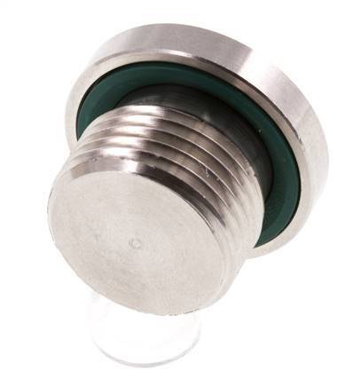 Stecker M18 X 1.5 Edelstahl FKM mit Innensechskant 400bar (5620.0psi)
