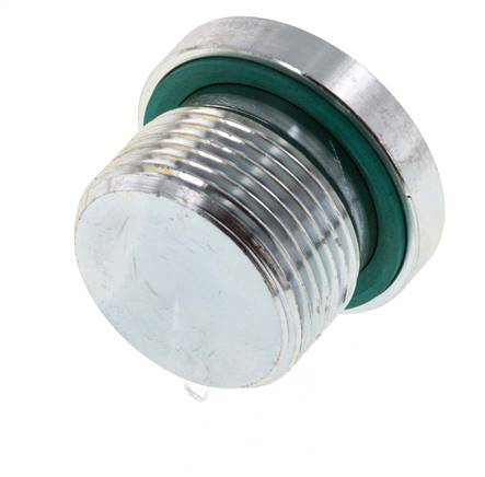 Stecker M24 X 1.5 Stahl FKM mit Innensechskant 400bar (5620.0psi)