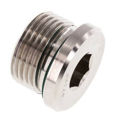 Stopfen M27 X 2 Edelstahl FKM mit Innensechskant 400bar (5620.0psi)