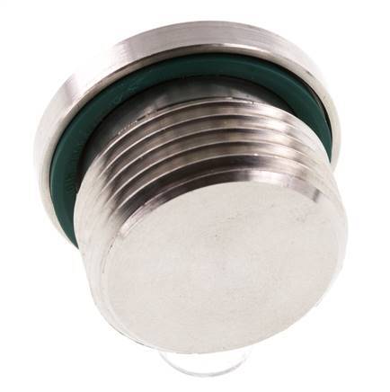 Stopfen M27 X 2 Edelstahl FKM mit Innensechskant 400bar (5620.0psi)