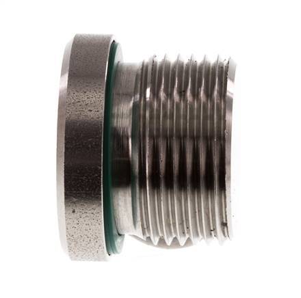 Stopfen M22 X 1.5 Edelstahl FKM mit Innensechskant 400bar (5620.0psi)