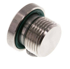 Stopfen M20 X 1.5 Edelstahl FKM mit Innensechskant 400bar (5620.0psi)
