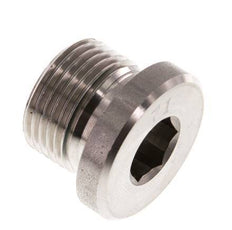 Stopfen M20 X 1.5 Edelstahl FKM mit Innensechskant 400bar (5620.0psi)