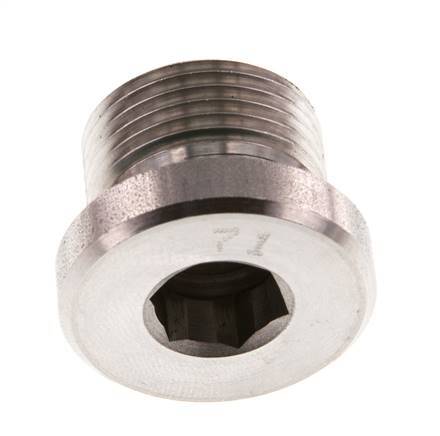 Stopfen M20 X 1.5 Edelstahl FKM mit Innensechskant 400bar (5620.0psi)