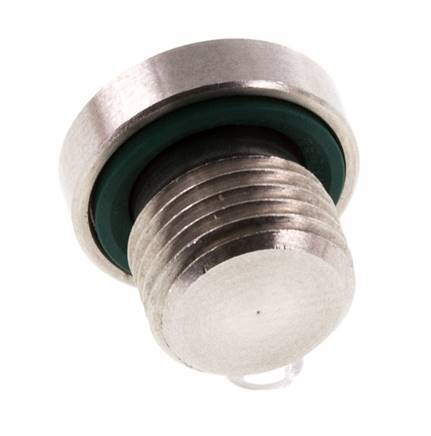 Stopfen M10 X 1 Edelstahl FKM mit Innensechskant 400bar (5620.0psi)
