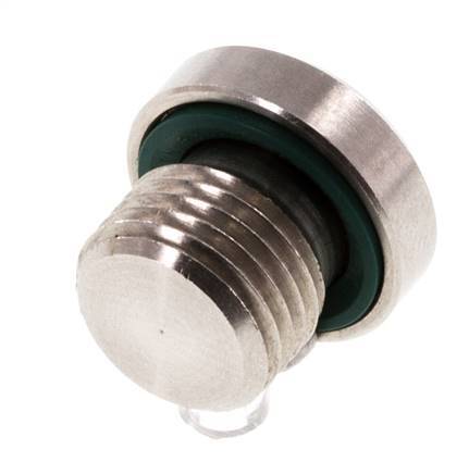 Stopfen M10 X 1 Edelstahl FKM mit Innensechskant 400bar (5620.0psi)