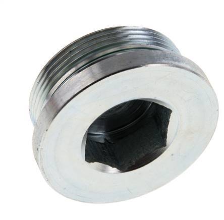 Stopfen M48 X 2 Stahl FKM mit Innensechskant 250bar (3512.5psi)