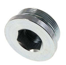 Stopfen M48 X 2 Stahl FKM mit Innensechskant 250bar (3512.5psi)