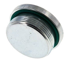 Stopfen M48 X 2 Stahl FKM mit Innensechskant 250bar (3512.5psi)