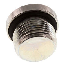 Plug M22 X 1.5 Steel NBR with Internal Hex 400bar (5620.0psi) [2 Pieces]