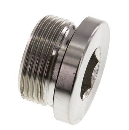 Stopfen M33 X 2 Stahl NBR mit Innensechskant 400bar (5620.0psi)