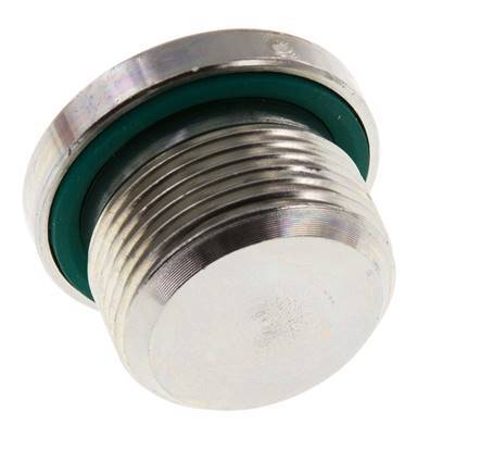 Stecker M26 X 1.5 Stahl FKM mit Innensechskant 400bar (5620.0psi)
