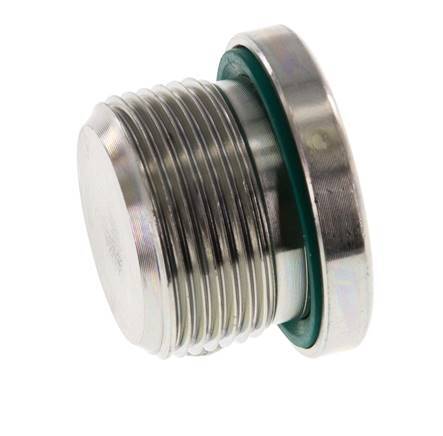 Stecker M26 X 1.5 Stahl FKM mit Innensechskant 400bar (5620.0psi)