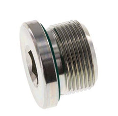 Stecker M26 X 1.5 Stahl FKM mit Innensechskant 400bar (5620.0psi)