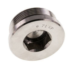Stopfen M48 X 2 Edelstahl FKM mit Innensechskant 250bar (3512.5psi)