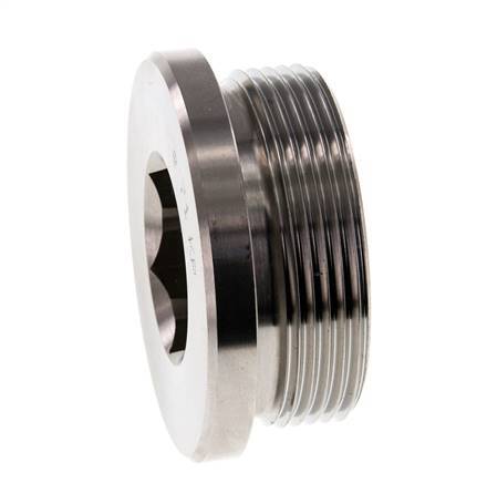 Stopfen M48 X 2 Edelstahl FKM mit Innensechskant 250bar (3512.5psi)