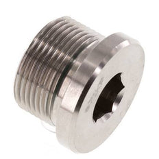 Plug M26 X 1.5 Stainless steel FKM with Internal Hex 400bar (5620.0psi)
