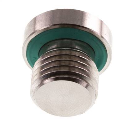 Stopfen M14 X 1.5 Edelstahl FKM mit Innensechskant 400bar (5620.0psi)