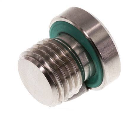 Stopfen M14 X 1.5 Edelstahl FKM mit Innensechskant 400bar (5620.0psi)