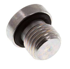 Plug M14 X 1.5 Steel NBR with Internal Hex 400bar (5620.0psi) [2 Pieces]