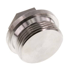 Stecker G1 1/4'' Edelstahl mit Manschette und Außensechskant 40bar (562.0psi)