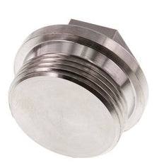Stecker G1 1/4'' Edelstahl mit Manschette und Außensechskant 40bar (562.0psi)