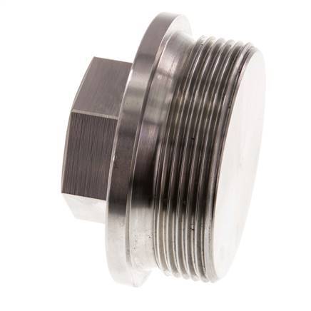 Stopfen G2'' aus Edelstahl mit Manschette und Außensechskant 40bar (562.0psi)
