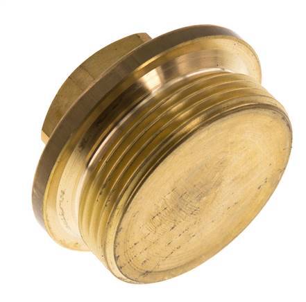 Stecker G1 1/2'' Messing mit Manschette und Außensechskant 16bar (224.8psi)