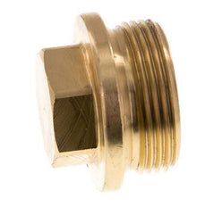 Stecker G1 1/4'' Messing mit Manschette und Außensechskant 16bar (224,8psi)