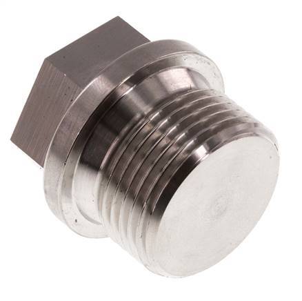 Stopfen G3/4'' aus Edelstahl mit Manschette und Außensechskant 40bar (562.0psi)