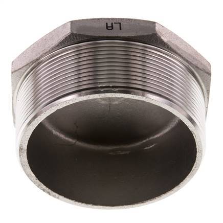 Stopfen R3'' Edelstahl mit Außensechskant 16bar (224.8psi)