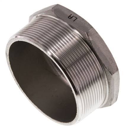Stopfen R3'' Edelstahl mit Außensechskant 16bar (224.8psi)