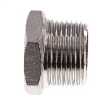 Stopfen R3/4'' Edelstahl mit Außensechskant 16bar (224.8psi) [2 Stück]
