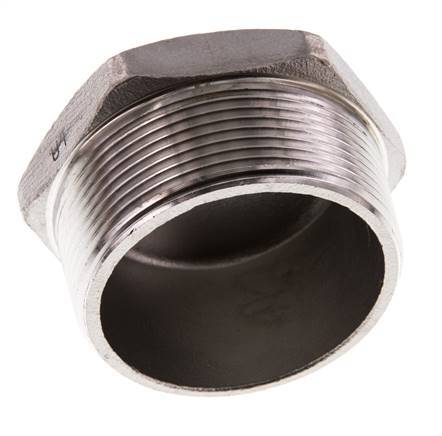Stopfen R2'' aus Edelstahl mit Außensechskant 16bar (224.8psi)