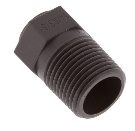 Plug R3/8'' Pa 6 with External Hex 8bar (112.4psi) [10 Pieces]
