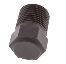 Plug R3/8'' Pa 6 with External Hex 8bar (112.4psi) [10 Pieces]