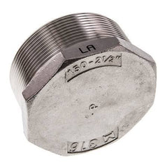 Stopfen R2 1/2'' Edelstahl mit Außensechskant 16bar (224.8psi)