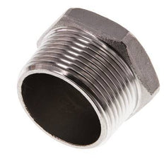 Stecker R1 1/4'' Edelstahl mit Außensechskant 16bar (224.8psi)