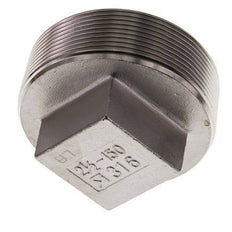Stopfen R2 1/2'' Edelstahl mit Außenvierkant 16bar (224.8psi)